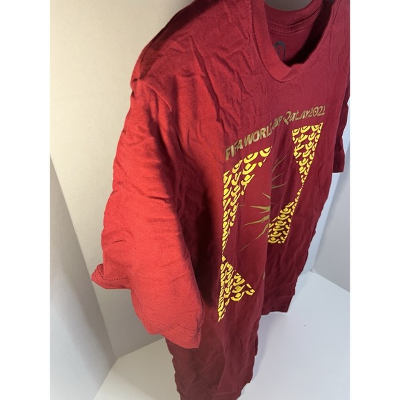 Mens M 2022 Fifa World Cup Opening Qatar T Shirt Soccer Officially Licensed - Picture 4 of 8